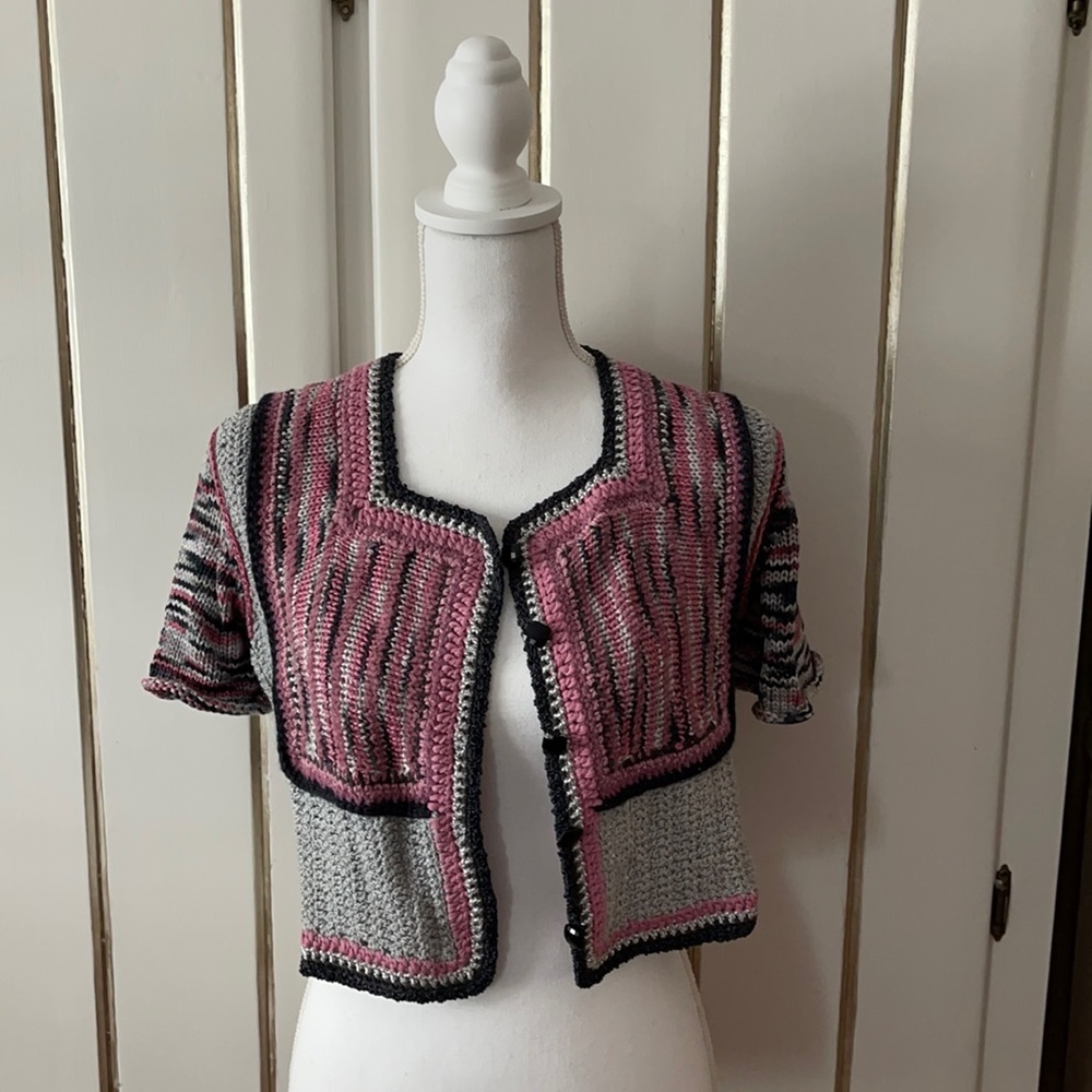 Handmade Short Sleeved Sweater